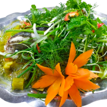 Cá bống mú hấp