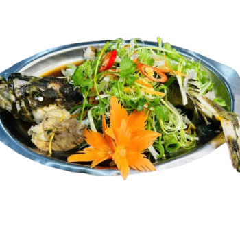 Cá Bống Mú Hấp Hồng Kông
