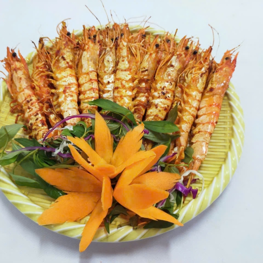 Tôm nướng muối ớt 